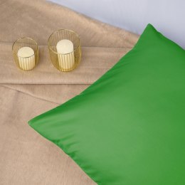 Poszewka satynowa 70x80 zielona 014 jednobarwna Darymex