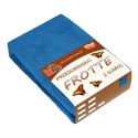 Prześcieradło frotte z gumką 120x200 chabrowe 032 grube 200g/m2 KARO Prześcieradło frotte z gumką 120x200 chabrowe 032 grube 200g/m2 KARO