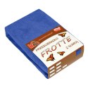 Prześcieradło frotte z gumką 140x200 szafirowe 029 grube 200g/m2 KARO Prześcieradło frotte z gumką 140x200 szafirowe 029 grube 200g/m2 KARO