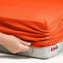 Prześcieradło jersey z gumką 160x200 ugier 052 grube 150g/m2 KARO Prześcieradło jersey z gumką 160x200 ugier 052 grube 150g/m2 KARO
