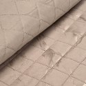 Narzuta dekoracyjna 220x240 Luiz 6 beżowa złota welurowa D91 Narzuta dekoracyjna 220x240 Luiz 6 beżowa złota welurowa D91
