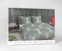 Pościel bawełniana 160x200 zielona biała geometria 5253 B Bawełna 48 Pościel bawełniana 160x200 zielona biała geometria 5253 B Bawełna 48