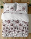 Pościel bawełniana 220x200 biała różowa kwiaty 5249 B Bawełna 48 Pościel bawełniana 220x200 biała różowa kwiaty 5249 B Bawełna 48