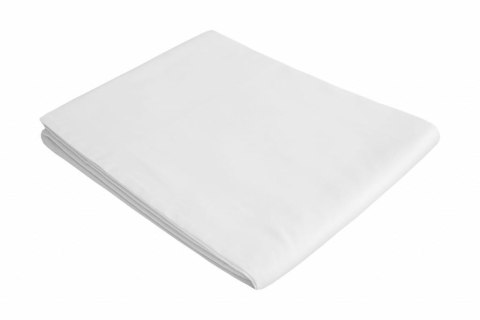 Prześcieradło hotelowe 160x200 Standard białe jednobarwne bawełniane I24 Prześcieradło hotelowe 160x200 Standard białe jednobarwne bawełniane I24