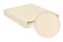 Prześcieradło jersey 150/160x190/200 kremowe 02 z gumką na wysoki materac 30 cm Jersey Prześcieradło jersey 150/160x190/200 kremowe 02 z gumką na wysoki materac 30 cm Jersey