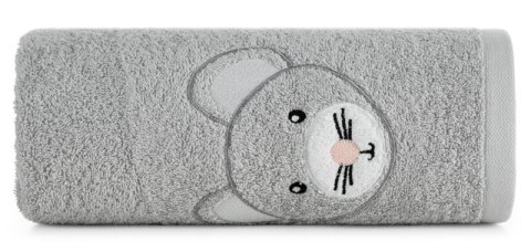 Ręcznik dziecięcy 50x90 Baby 71 srebrny myszka 450 g/m2 Eurofirany Ręcznik dziecięcy 50x90 Baby 71 srebrny myszka 450 g/m2 Eurofirany