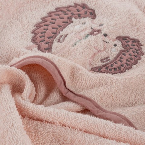 Ręcznik dziecięcy 70x140 Baby 68 różowy jeże 450 g/m2 Eurofirany Ręcznik dziecięcy 70x140 Baby 68 różowy jeże 450 g/m2 Eurofirany