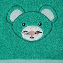 Ręcznik dziecięcy 70x140 Baby 71 miętowy myszka 450 g/m2 Eurofirany Ręcznik dziecięcy 70x140 Baby 71 miętowy myszka 450 g/m2 Eurofirany