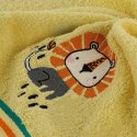 Rękawica kąpielowa bawełniana dziecięca frotte - pomarańczowa z lwem - Eurofirany Rękawica kąpielowa bawełniana dziecięca frotte - pomarańczowa z lwem - Eurofirany