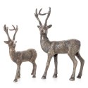 Figurka świąteczna Jeleń 17x7x39 stalowa Eurofirany Figurka świąteczna Jeleń 17x7x39 stalowa Eurofirany