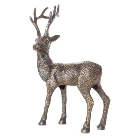 Figurka świąteczna Jeleń 22x9x42 stalowa Eurofirany Figurka świąteczna Jeleń 22x9x42 stalowa Eurofirany