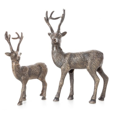 Figurka świąteczna Jeleń 22x9x42 stalowa Eurofirany Figurka świąteczna Jeleń 22x9x42 stalowa Eurofirany