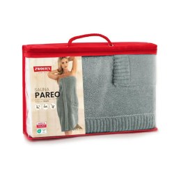Ręcznik do sauny 100x151 Pareo szary 9155/1 unisex