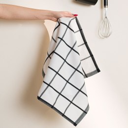 KRATKA Ścierka kuchenna, rozmiar 50x70cm, kolor czarny 007 S00020/SCI/007/050070/1
