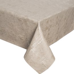 Obrus 140x220 Colette beżowy z efektem przecierania Eurofirany