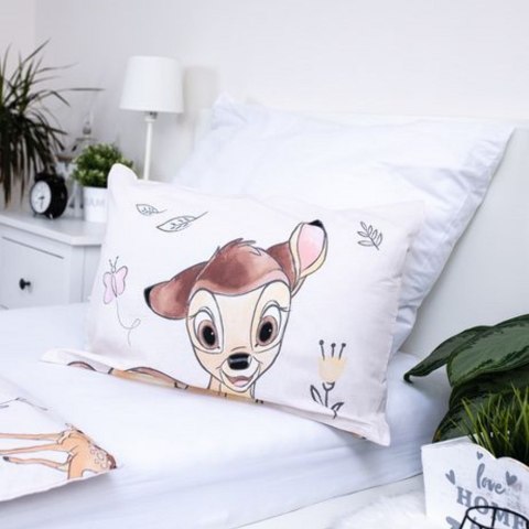 Pościel bawełniana 100x135 Bambi sarenka beżowa do łóżeczka 4768 poszewka 40x60 JF24 Pościel bawełniana 100x135 Bambi sarenka beżowa do łóżeczka 4768 poszewka 40x60 JF24