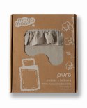 Pościel bawełniana 100x135 taupe dziecięca jednobarwna z falbanką Mayamoo 35 Pościel bawełniana 100x135 taupe dziecięca jednobarwna z falbanką Mayamoo 35