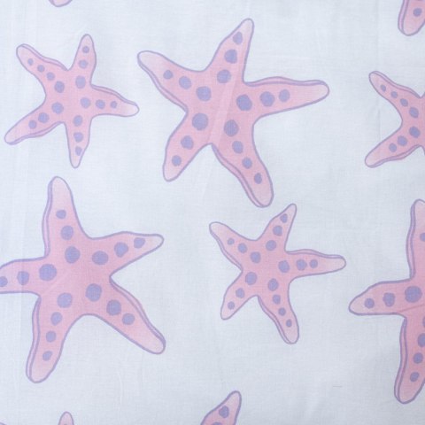Pościel bawełniana 140x200 Arielka różowa poszewka 70x80 JF24 Pościel bawełniana 140x200 Arielka różowa poszewka 70x80 JF24