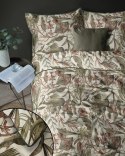 Pościel bawełniana 220x200 5241 B kremowa zielona ciemna ceglasta Lame Percale Pościel bawełniana 220x200 5241 B kremowa zielona ciemna ceglasta Lame Percale