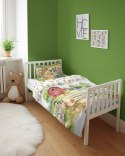 Pościel bawełniana 90x120 5140 A Farma zwierzątka zielona żółta biała dziecięca do łóżeczka jedna poszewka 40x60 Mayamoo 26 Pościel bawełniana 90x120 5140 A Farma zwierzątka zielona żółta biała dziecięca do łóżeczka jedna poszewka 40x60 Mayamoo 26