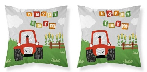 Poszewka bawełniana 40x40 Traktor czerwona zielona szara PSBA 40 B Mayamoo 26 Poszewka bawełniana 40x40 Traktor czerwona zielona szara PSBA 40 B Mayamoo 26