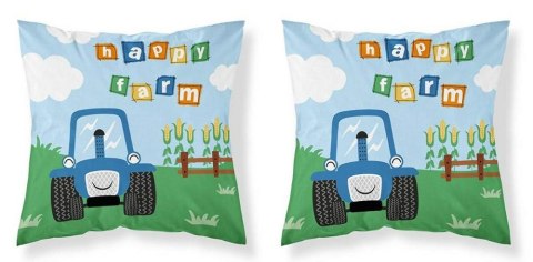 Poszewka bawełniana 40x40 Traktor niebieska zielona PSBA 40 A Mayamoo 26 Poszewka bawełniana 40x40 Traktor niebieska zielona PSBA 40 A Mayamoo 26