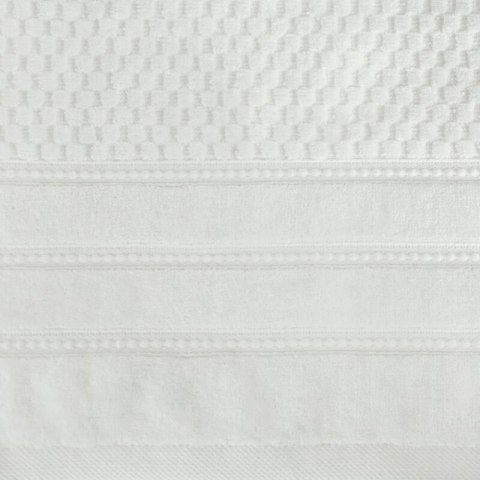Ręcznik Adore 30x50 kremowy o strukturze krateczki 500 g/m2 Eurofirany Ręcznik Adore 30x50 kremowy o strukturze krateczki 500 g/m2 Eurofirany