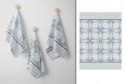 Ścierka kuchenna 40x60 Carino niebieska 006 żakardowa bawełniana Ścierka kuchenna 40x60 Carino niebieska 006 żakardowa bawełniana