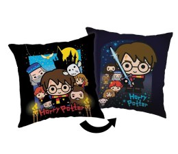 Poduszka dekoracyjna 40x40 Harry Potter Friends granatowa JF24