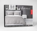 Pościel satynowa 140x200 beżowa ornamenty 4823 B z jedną poszewką Home Satin 11