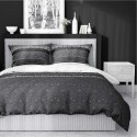 Pościel satynowa 180x200 Grafitowa z orientalnym ornamentem - elegancki wzór, 100% bawełna - 4823 A - Home Satin 71 Pościel satynowa 180x200 Grafitowa z orientalnym ornamentem - elegancki wzór, 100% bawełna - 4823 A - Home Satin 71