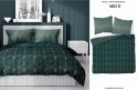 Pościel satynowa 180x200 zielona butelkowa złota ornament 4822 B Home Satin 11 Pościel satynowa 180x200 zielona butelkowa złota ornament 4822 B Home Satin 11