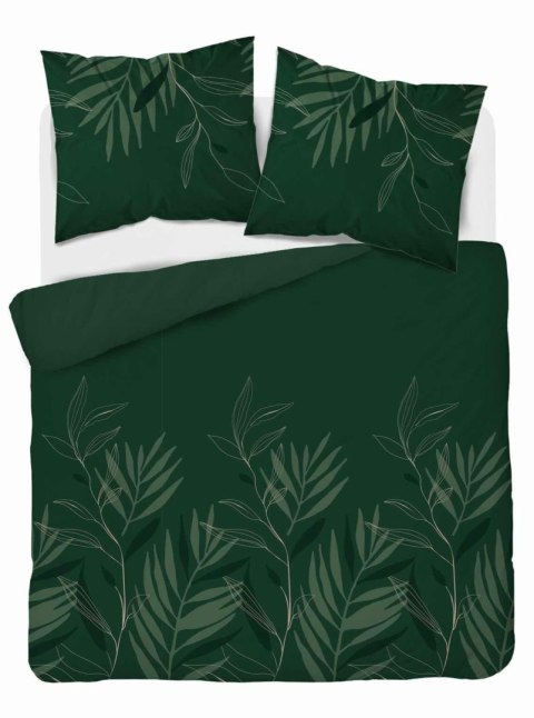 Pościel satynowa 180x200 zielona liście 4827 A Home Satin 11 Pościel satynowa 180x200 zielona liście 4827 A Home Satin 11