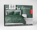 Pościel satynowa 180x200 zielona liście 4827 A Home Satin 11 Pościel satynowa 180x200 zielona liście 4827 A Home Satin 11