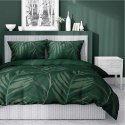 Pościel satynowa 180x200 zielona liście 4827 A Home Satin 11 Pościel satynowa 180x200 zielona liście 4827 A Home Satin 11