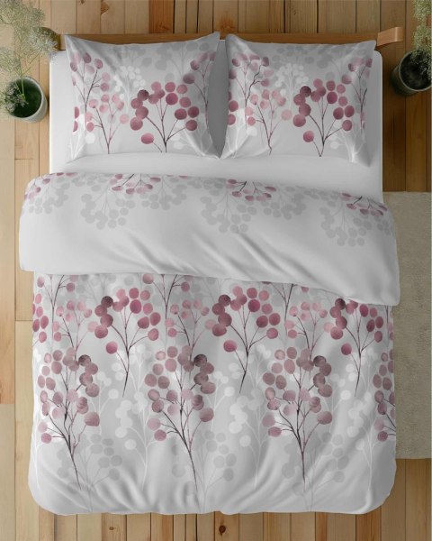 Pościel satynowa 220x200 szara bordowa kwiaty 5223 B Home Satin 11 Pościel satynowa 220x200 szara bordowa kwiaty 5223 B Home Satin 11