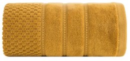 Ręcznik Adore 50x90 miodowy o strukturze krateczki 500 g/m2 Eurofirany