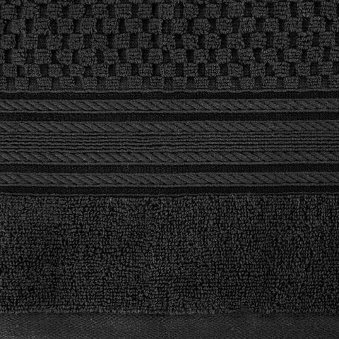 Ręcznik Davos 12 50x90 czarny frotte 500 g/m2 Eurofirany Ręcznik Davos 12 50x90 czarny frotte 500 g/m2 Eurofirany