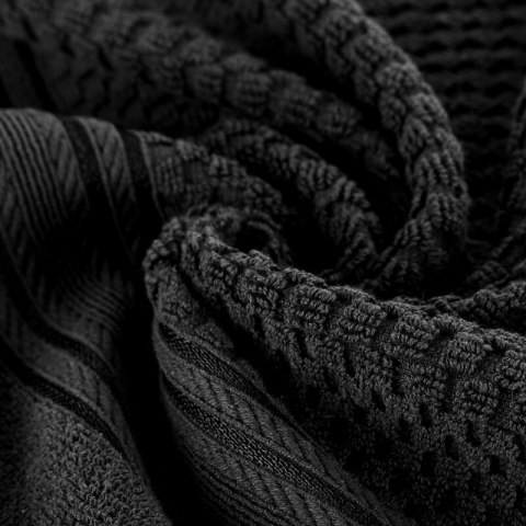 Ręcznik Davos 12 50x90 czarny frotte 500 g/m2 Eurofirany Ręcznik Davos 12 50x90 czarny frotte 500 g/m2 Eurofirany