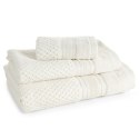 Ręcznik Davos 2 70x140 kremowy frotte 500 g/m2 Eurofirany Ręcznik Davos 2 70x140 kremowy frotte 500 g/m2 Eurofirany
