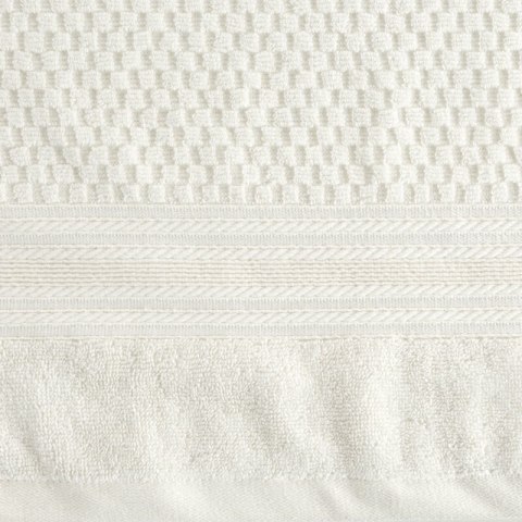 Ręcznik Davos 2 70x140 kremowy frotte 500 g/m2 Eurofirany Ręcznik Davos 2 70x140 kremowy frotte 500 g/m2 Eurofirany