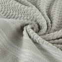 Ręcznik Davos 3 70x140 srebrny frotte 500 g/m2 Eurofirany Ręcznik Davos 3 70x140 srebrny frotte 500 g/m2 Eurofirany