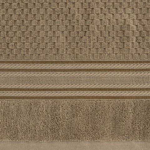 Ręcznik Davos 4 70x140 beżowy frotte 500 g/m2 Eurofirany Ręcznik Davos 4 70x140 beżowy frotte 500 g/m2 Eurofirany