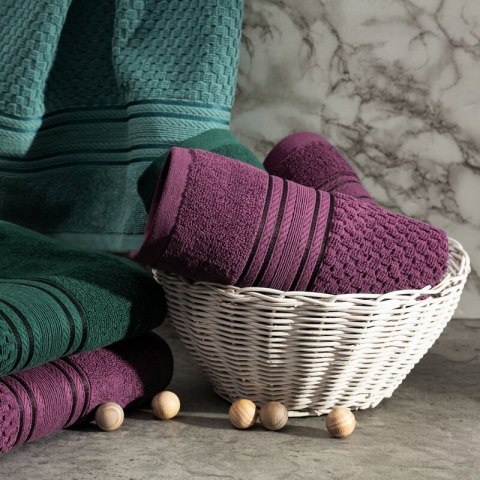 Ręcznik Davos 4 70x140 beżowy frotte 500 g/m2 Eurofirany Ręcznik Davos 4 70x140 beżowy frotte 500 g/m2 Eurofirany