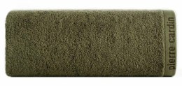 Ręcznik Evi 70x140 oliwkowy ciemny 430g/m2 Pierre Cardin