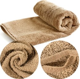 Ręcznik Gomez 50x100 beżowy bawełniany 500g/m2