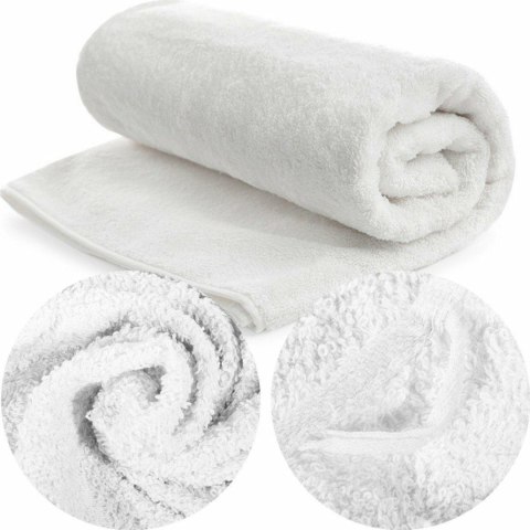 Ręcznik Gomez 50x100 biały bawełniany 500g/m2 Ręcznik Gomez 50x100 biały bawełniany 500g/m2