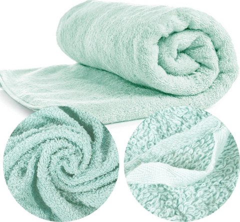 Ręcznik Gomez 50x100 miętowy bawełniany 500g/m2 Ręcznik Gomez 50x100 miętowy bawełniany 500g/m2