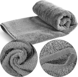 Ręcznik Gomez 50x100 stalowy bawełniany 500g/m2