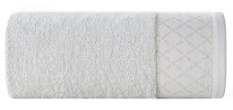 Ręcznik Layla 4 30x50 srebrny 500 g/m2 frotte bawełniany Eurofirany